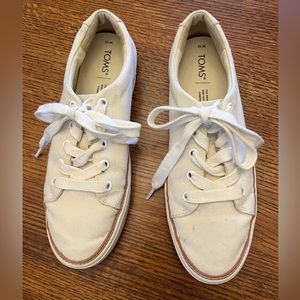 Toms Canvas Sneakers Size 10